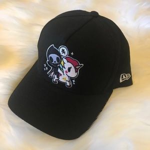 New TOKIDOKI 9FORTY Black Cap Hat